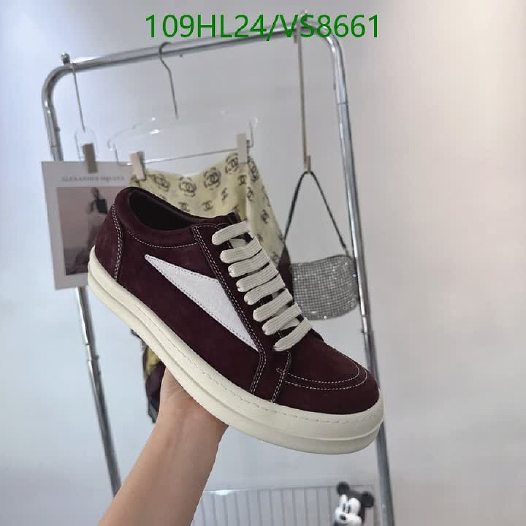 Rick Owens-Men shoes Code: VS8661 $: 109USD