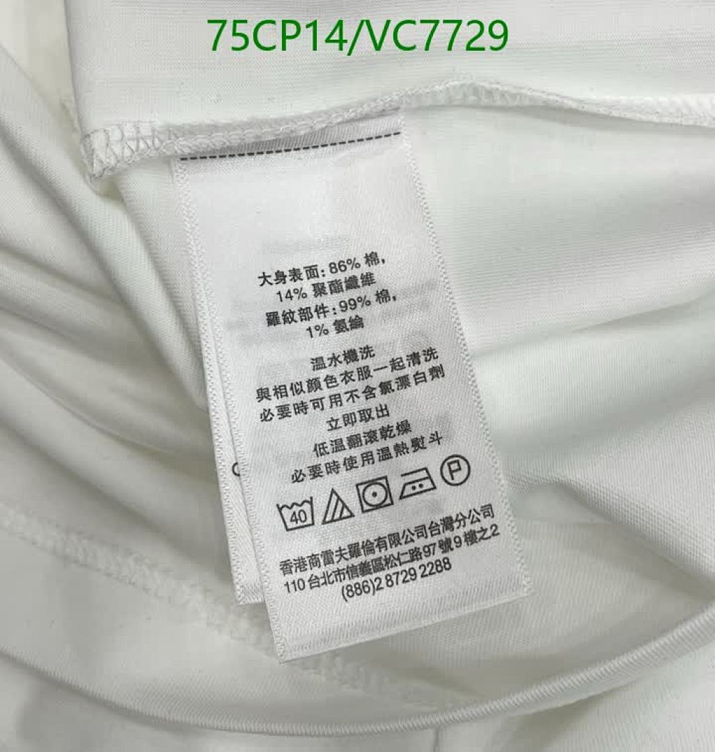 Ralph Lauren-Clothing Code: VC7729 $: 75USD