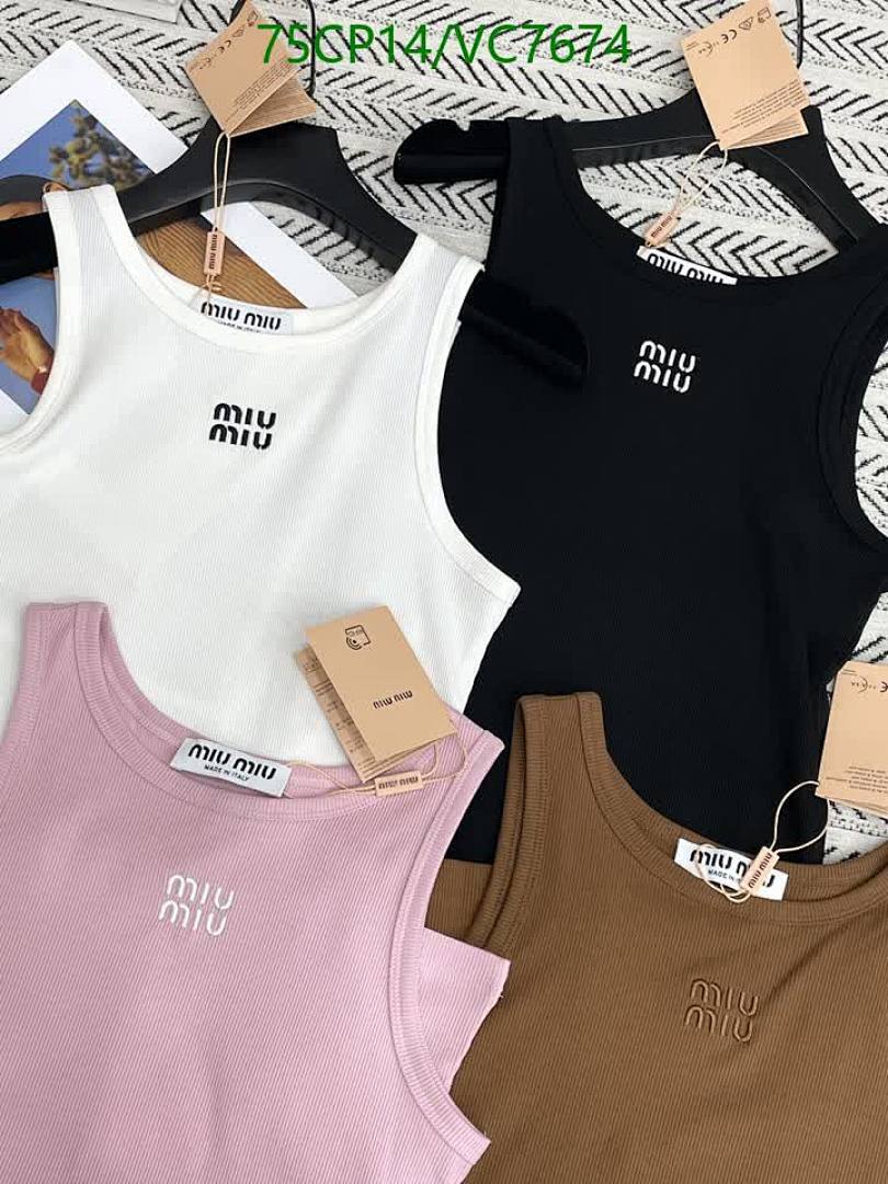 Miu Miu-Clothing Code: VC7674 $: 75USD