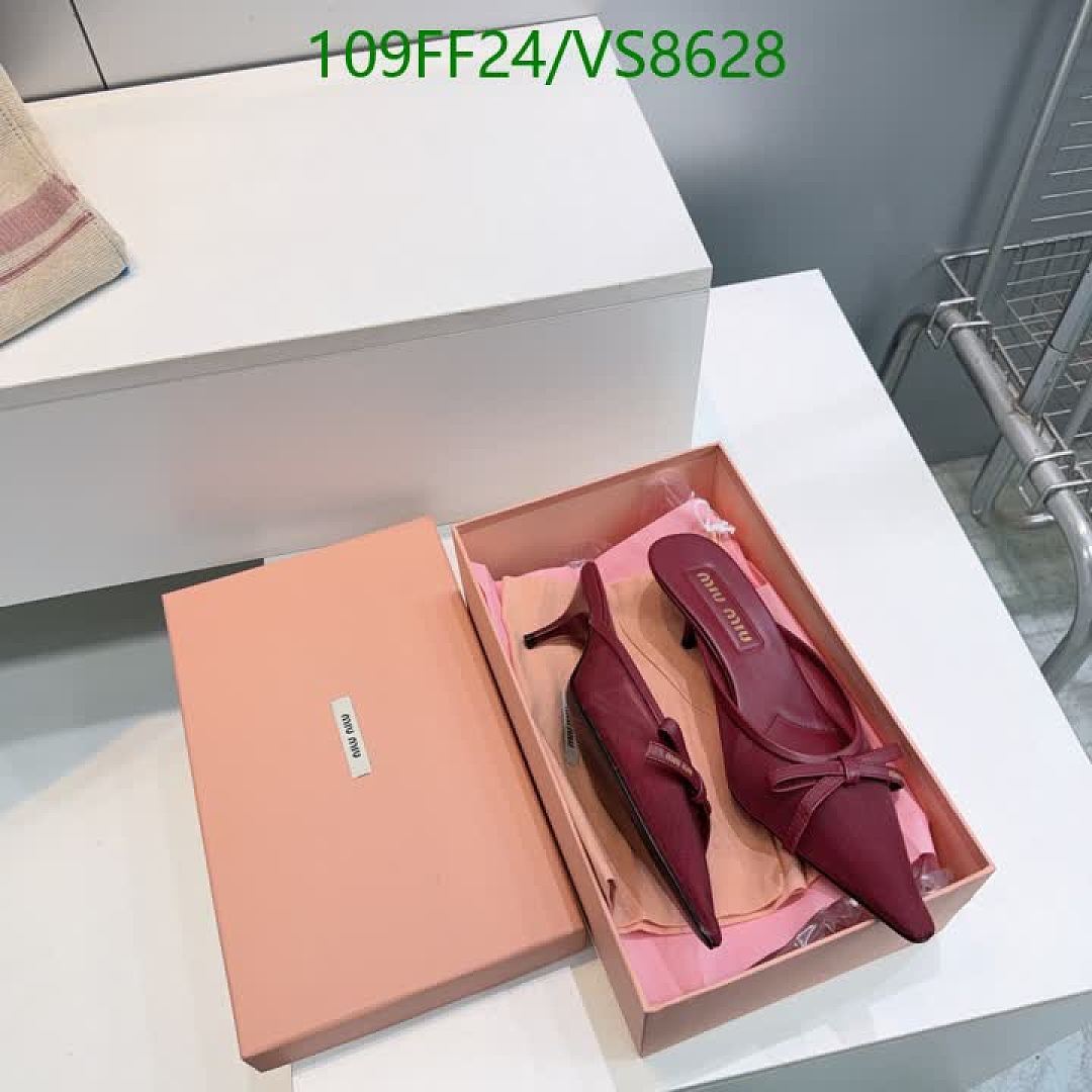 Miu Miu-Women Shoes Code: VS8628 $: 109USD