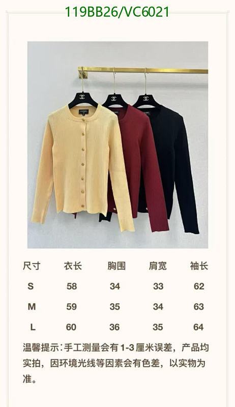 Chanel-Clothing Code: VC6021 $: 119USD
