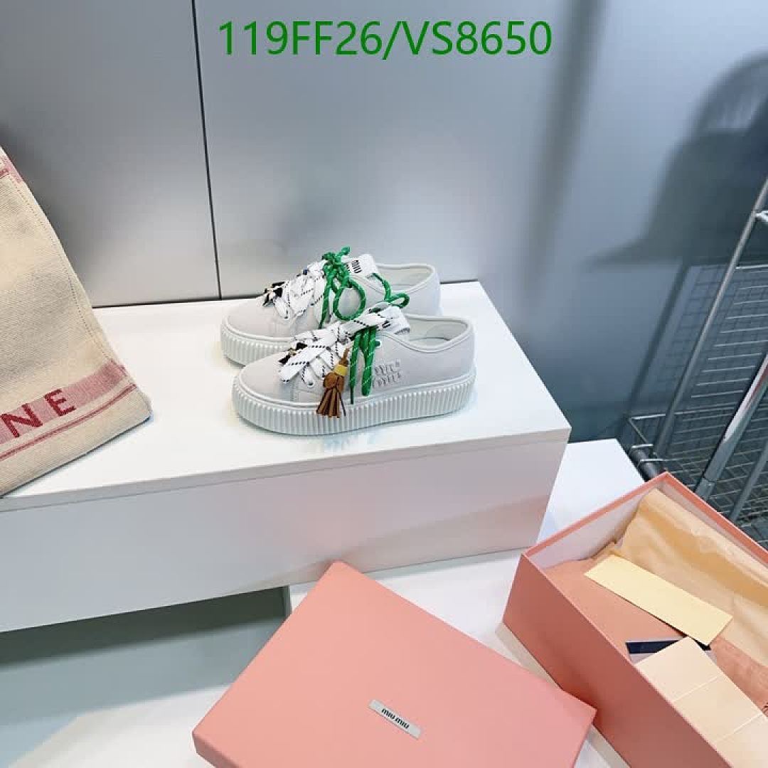 Miu Miu-Women Shoes Code: VS8650 $: 119USD