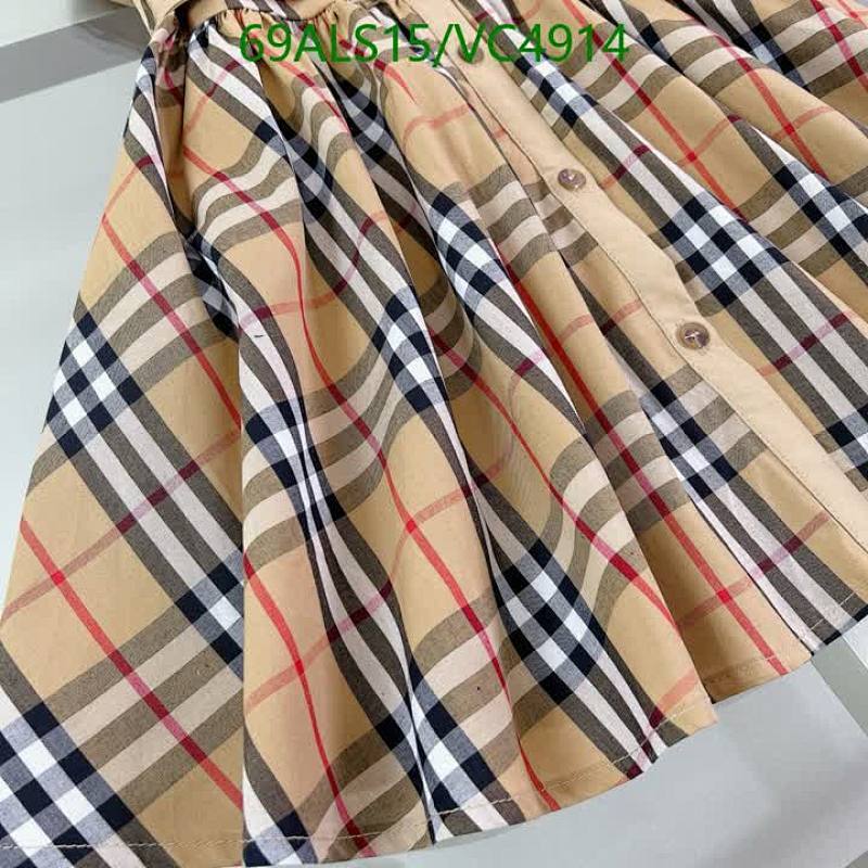 Burberry-Kids Clothing Code: VC4914 $: 69USD
