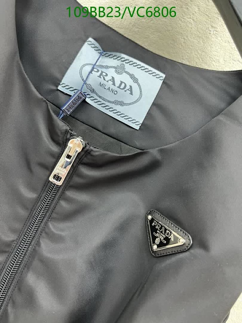Prada-Clothing Code: VC6806 $: 109USD