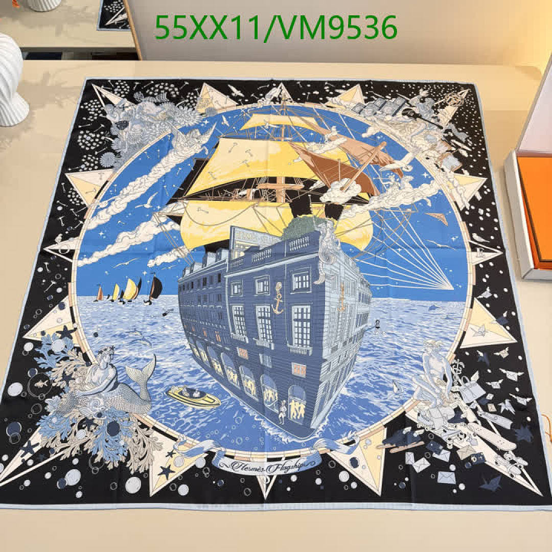 Hermes-Scarf Code: VM9536 $: 55USD