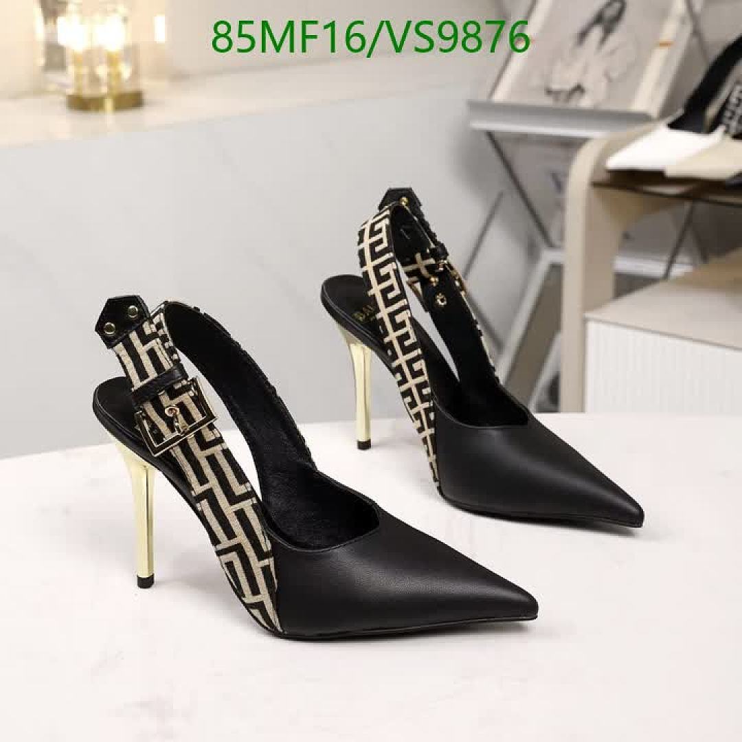 Balmain-Women Shoes Code: VS9876 $: 85USD
