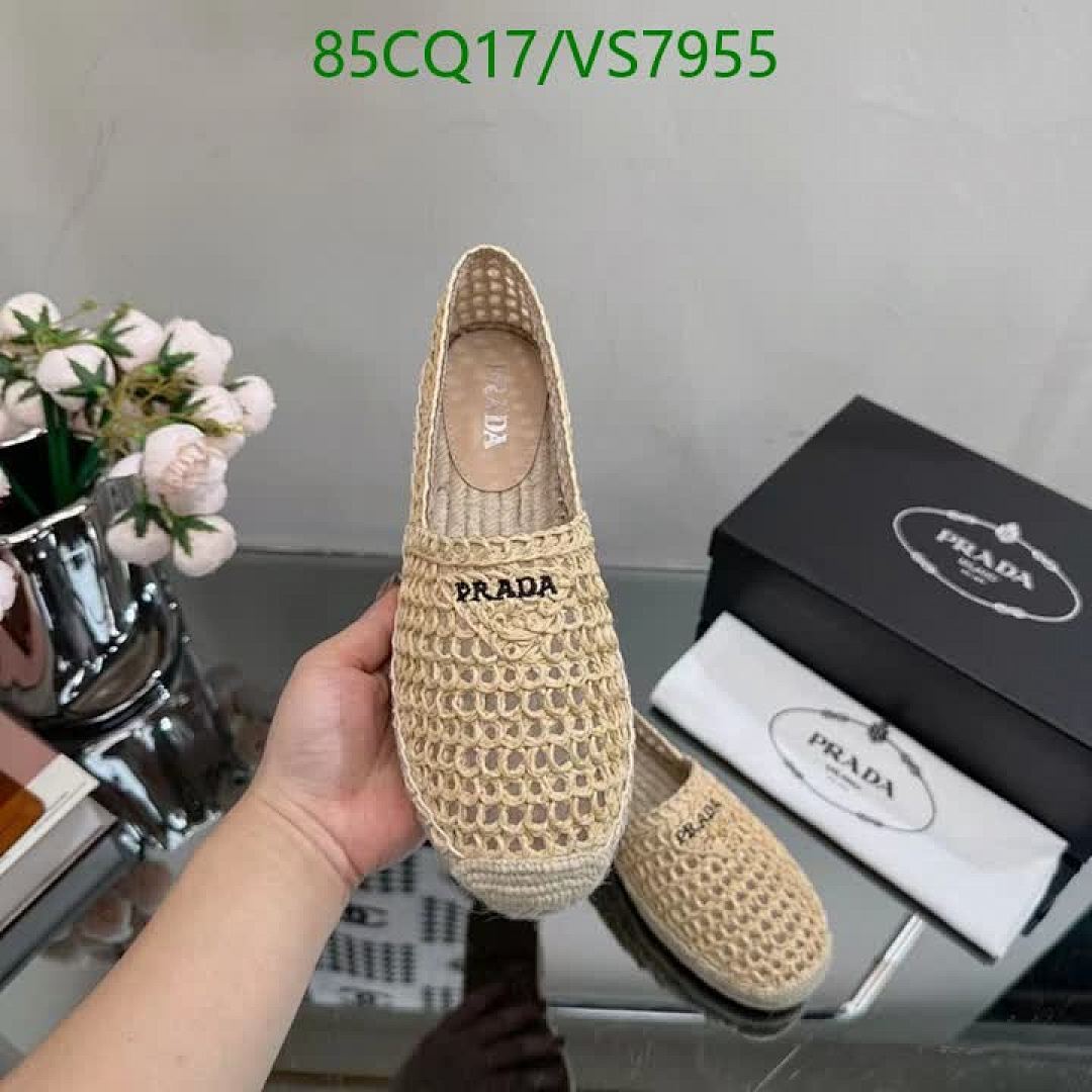 Prada-Women Shoes Code: VS7955 $: 85USD