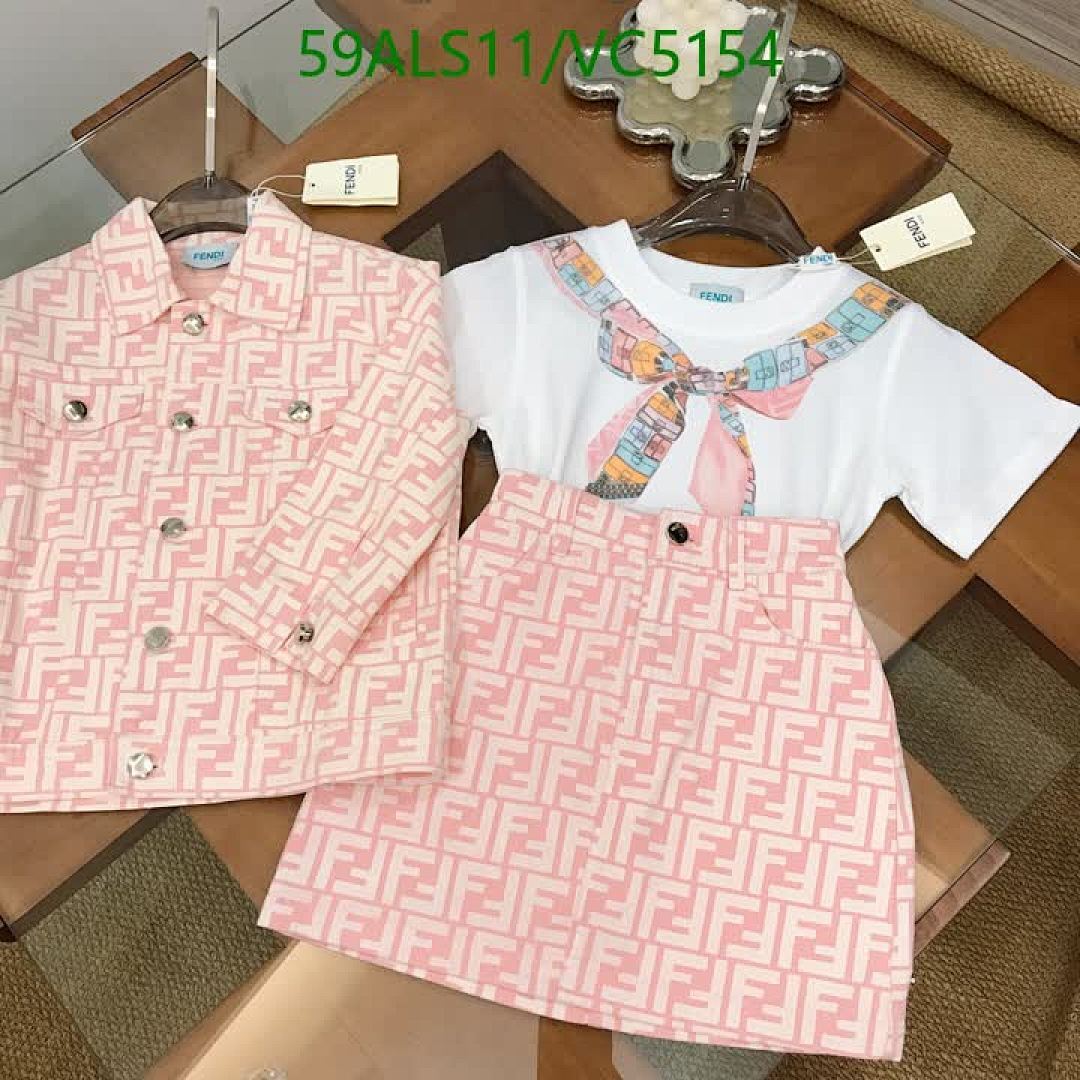 Fendi-Kids clothing Code: VC5154 $: 59USD