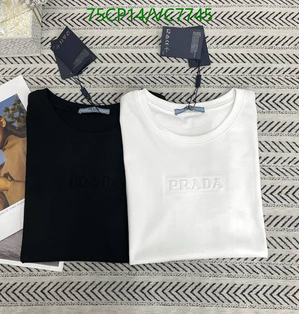 Prada-Clothing Code: VC7745 $: 75USD