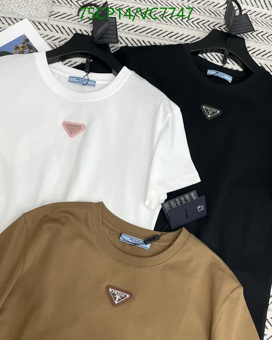 Prada-Clothing Code: VC7747 $: 75USD