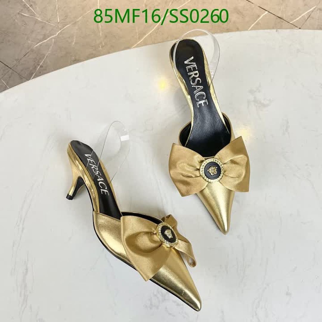 Versace-Women Shoes Code: SS0260 $: 85USD