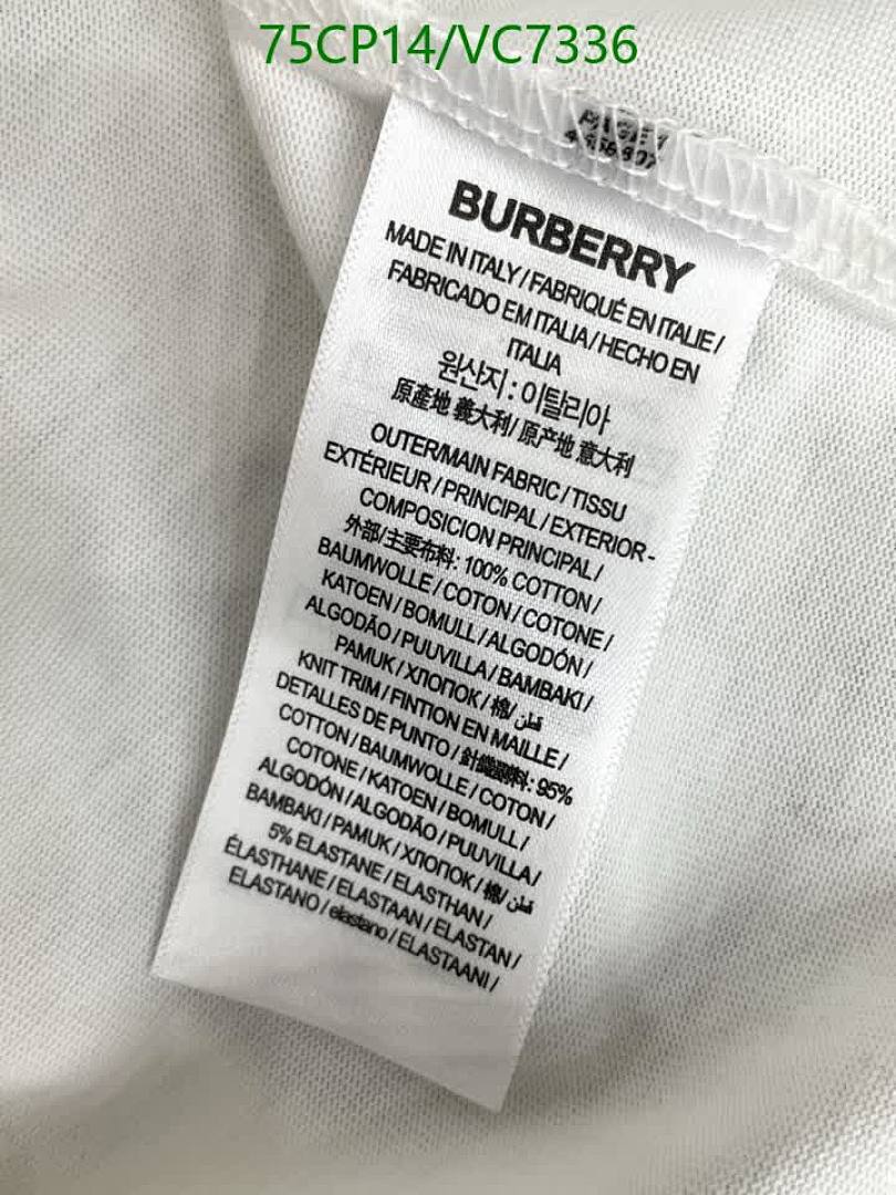 Burberry-Clothing Code: VC7336 $: 75USD