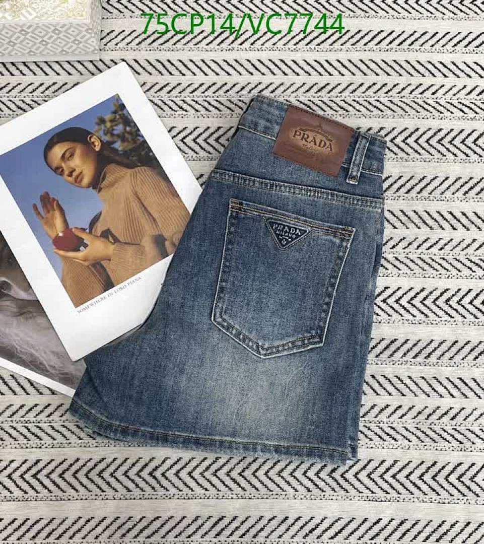 Prada-Clothing Code: VC7744 $: 75USD