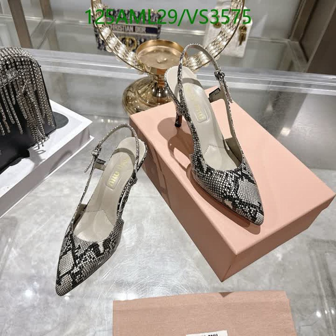 Miu Miu-Women Shoes Code: VS3575 $: 125USD