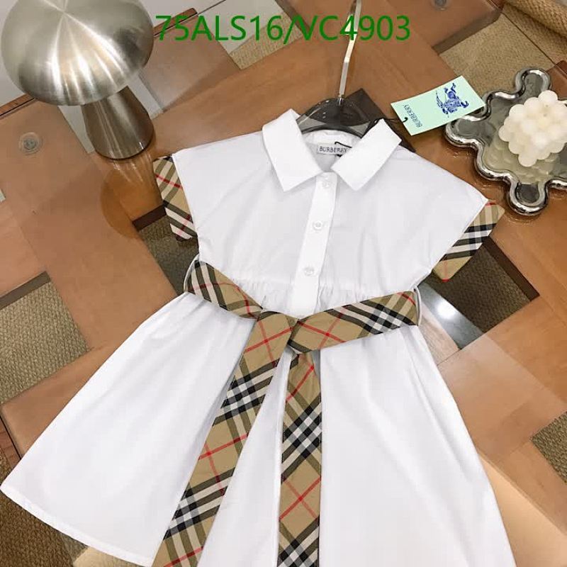 Burberry-Kids Clothing Code: VC4903 $: 75USD