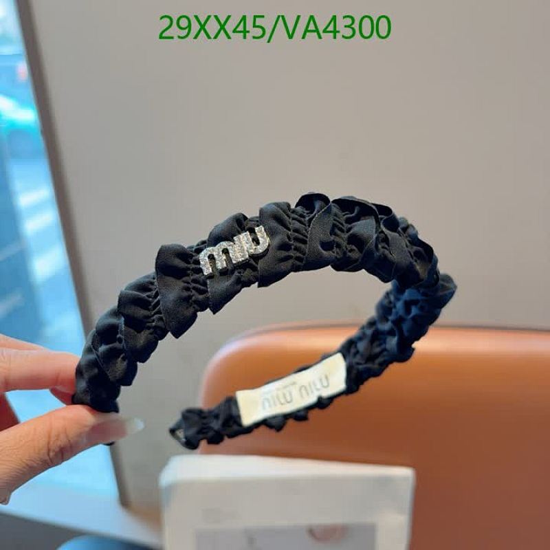 MIU MIU-Headband Code: VA4300 $: 29USD