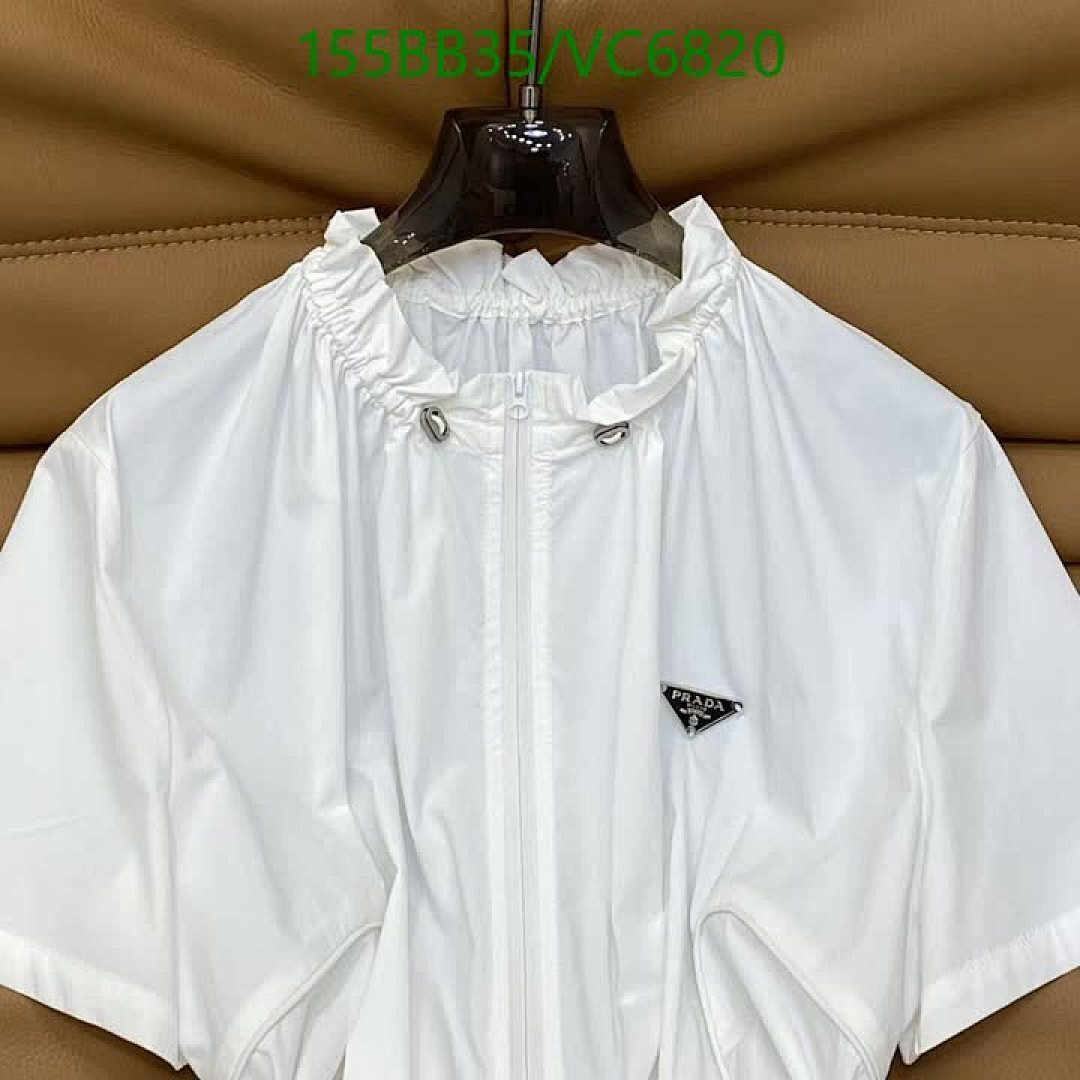 Prada-Clothing Code: VC6820 $: 155USD
