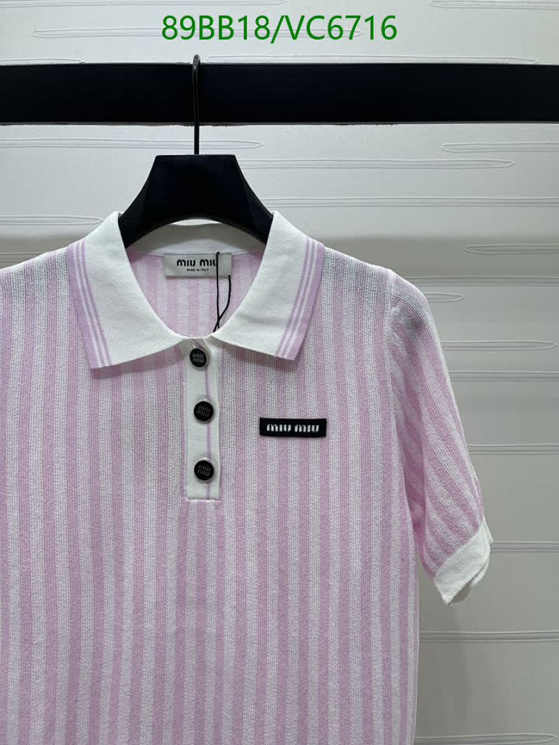 Miu Miu-Clothing Code: VC6716 $: 89USD