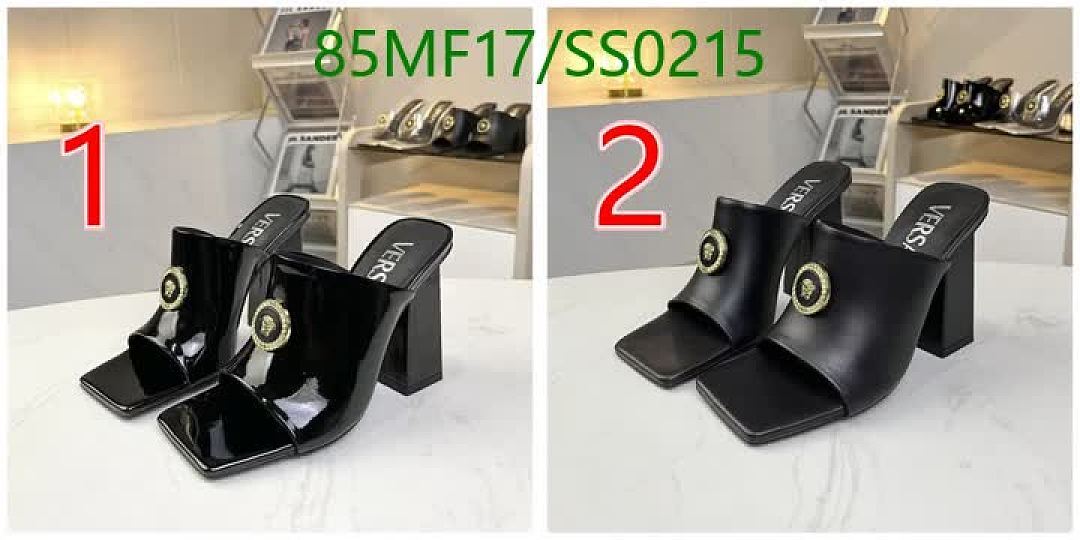 Versace-Women Shoes Code: SS0215 $: 85USD