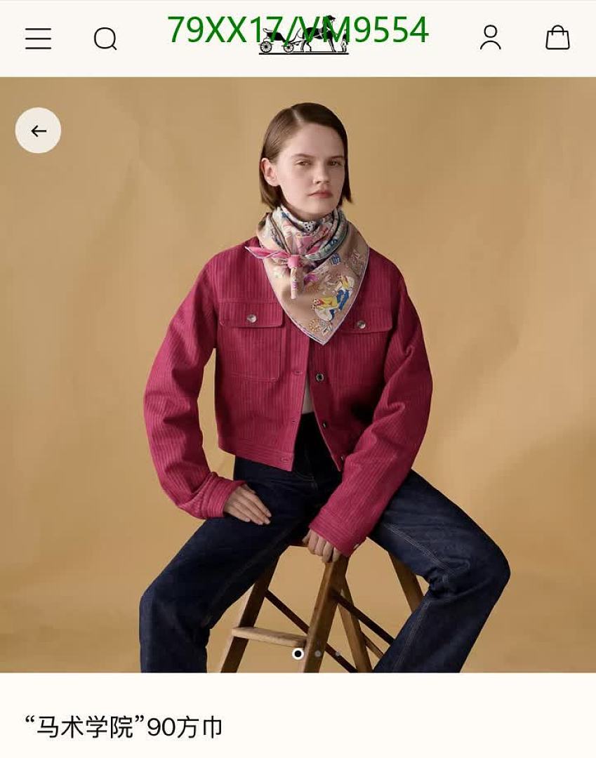 Hermes-Scarf Code: VM9554 $: 79USD