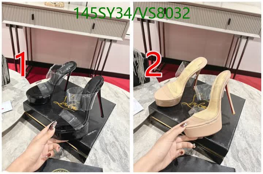 Christian Louboutin-Women Shoes Code: VS8032 $: 145USD