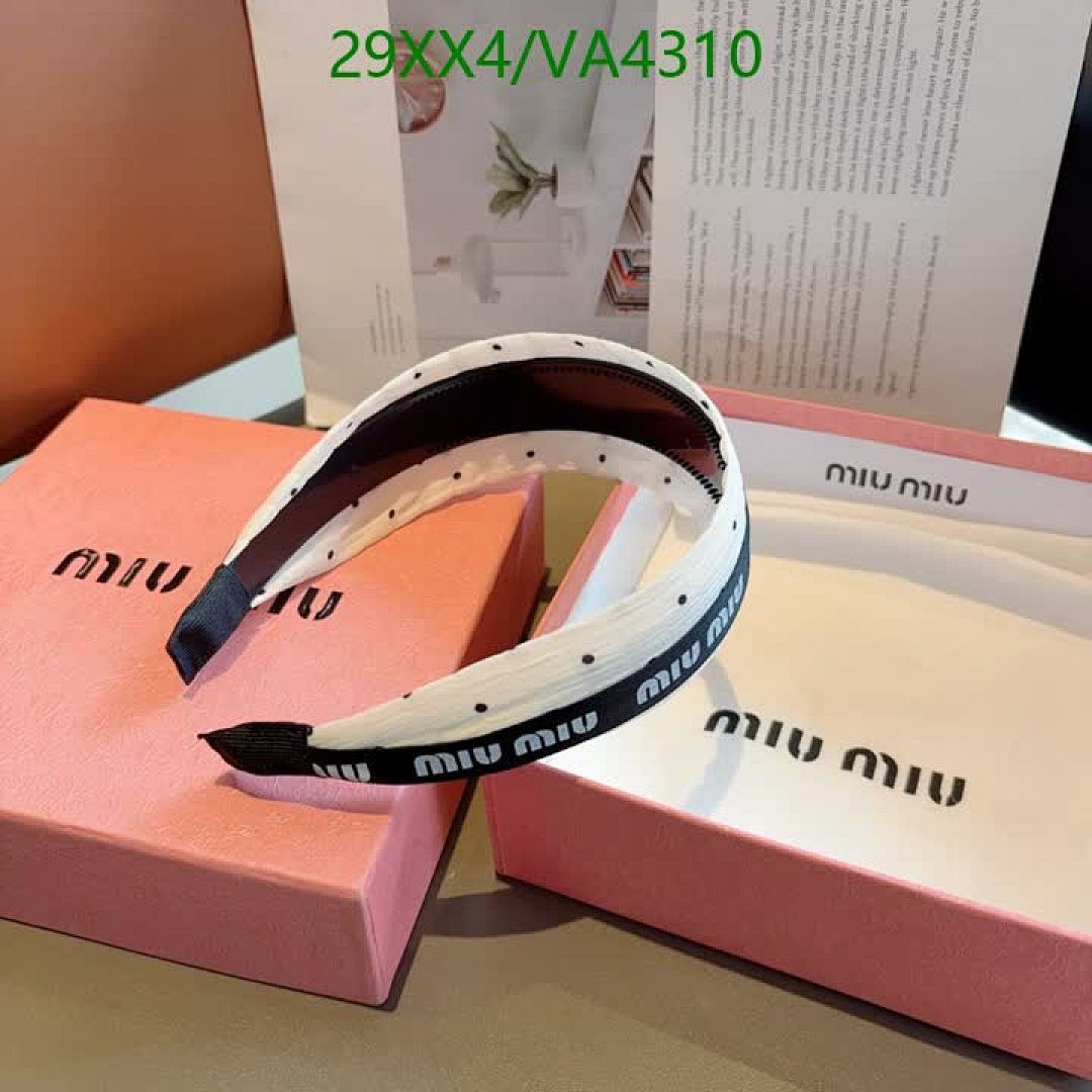 MIU MIU-Headband Code: VA4310 $: 29USD