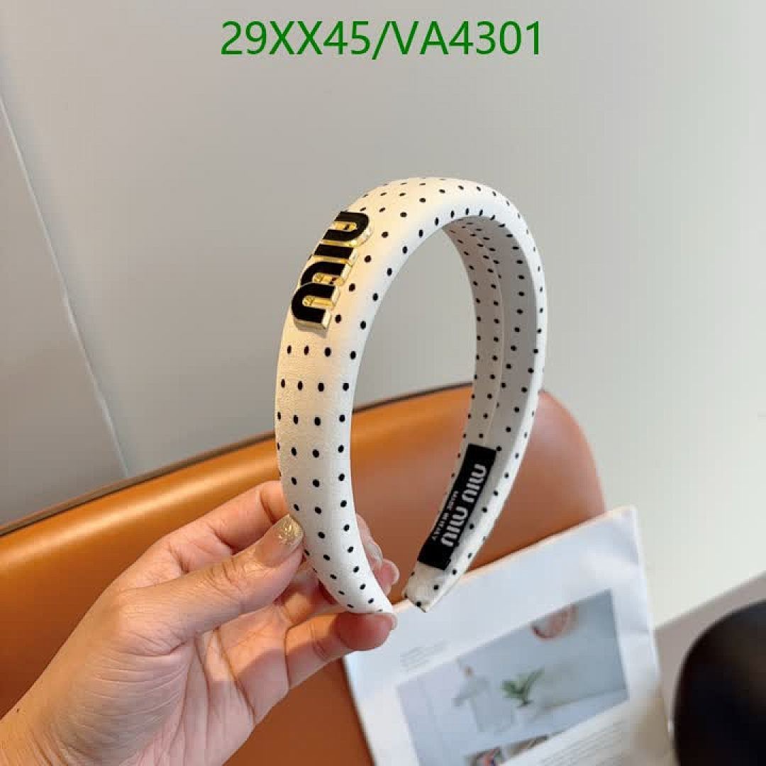 MIU MIU-Headband Code: VA4301 $: 29USD
