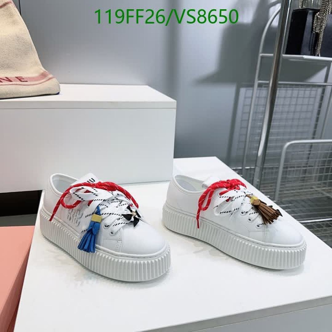 Miu Miu-Women Shoes Code: VS8650 $: 119USD