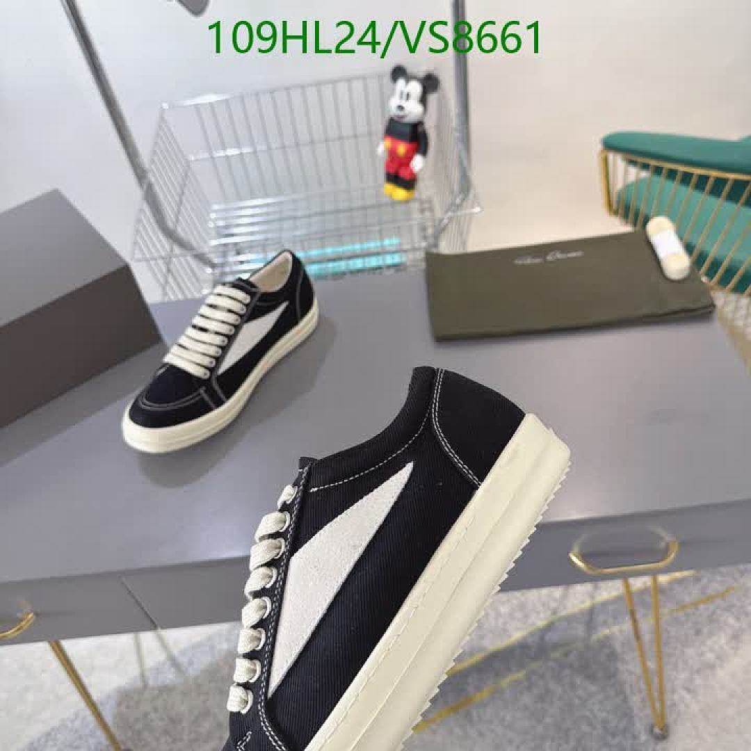 Rick Owens-Men shoes Code: VS8661 $: 109USD
