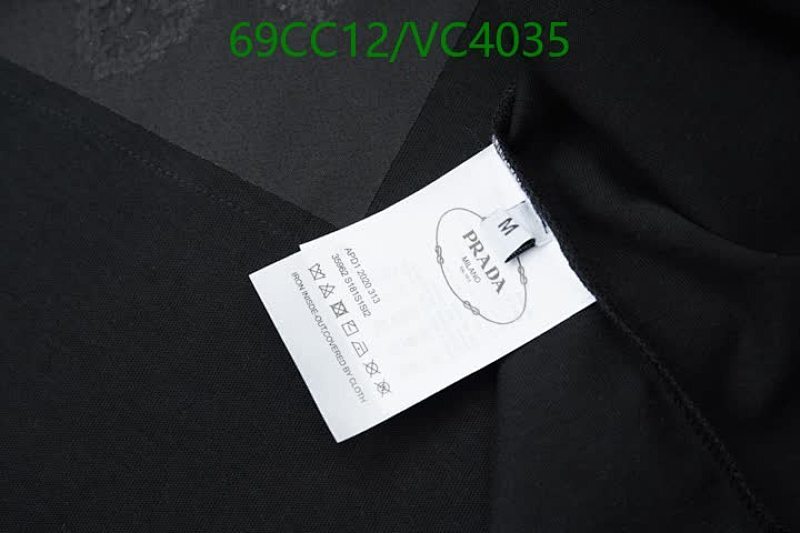 Prada-Clothing Code: VC4035 $: 69USD
