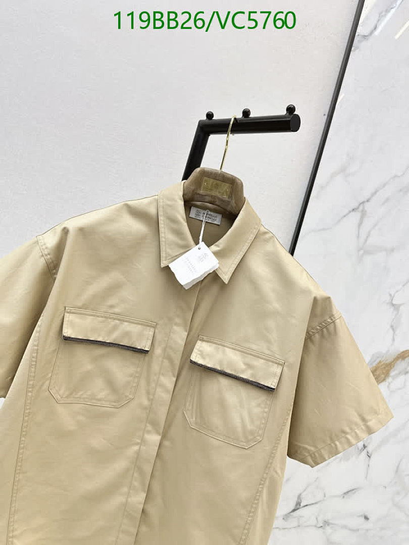 Brunello Cucinelli-Clothing Code: VC5760 $: 119USD