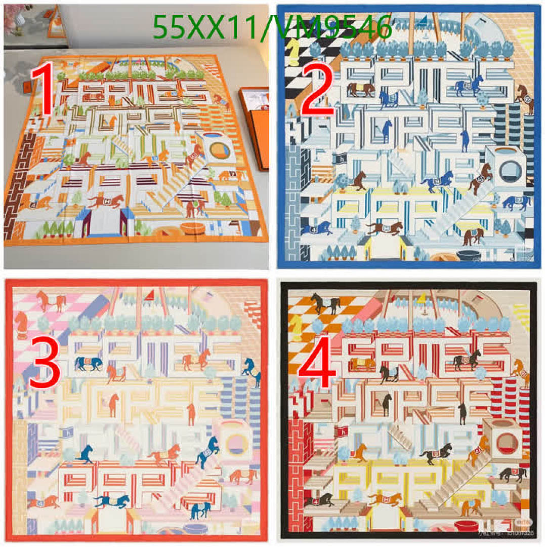 Hermes-Scarf Code: VM9546 $: 55USD