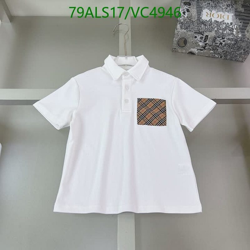 Burberry-Kids Clothing Code: VC4946 $: 79USD