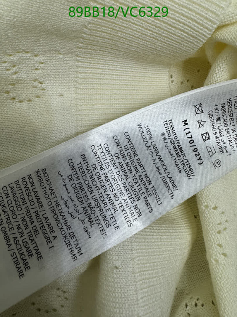 Gucci-Clothing Code: VC6329 $: 89USD