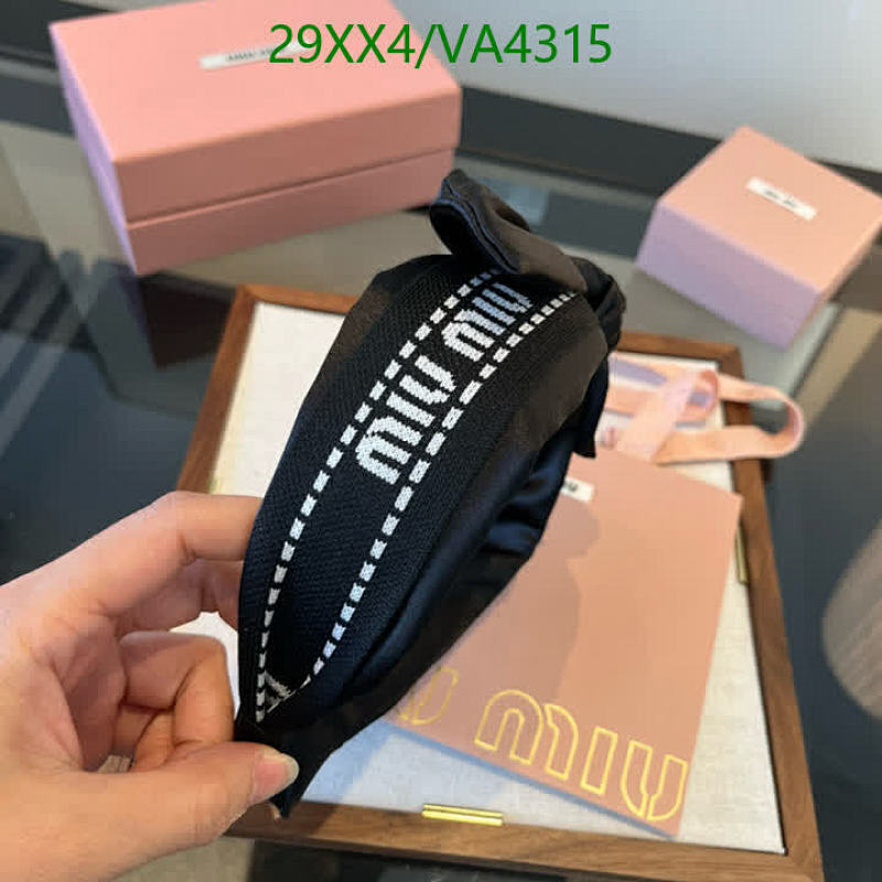 MIU MIU-Headband Code: VA4315 $: 29USD