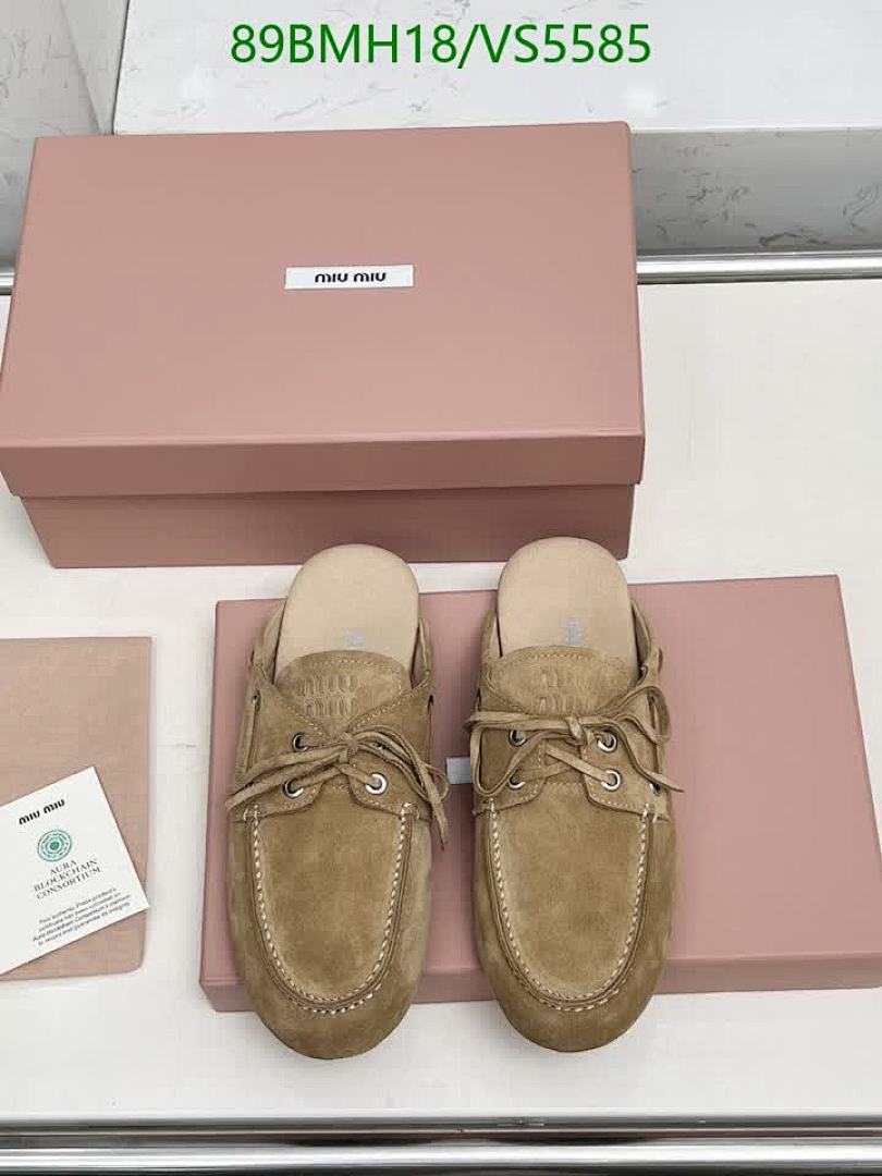 Miu Miu-Women Shoes Code: VS5585 $: 89USD