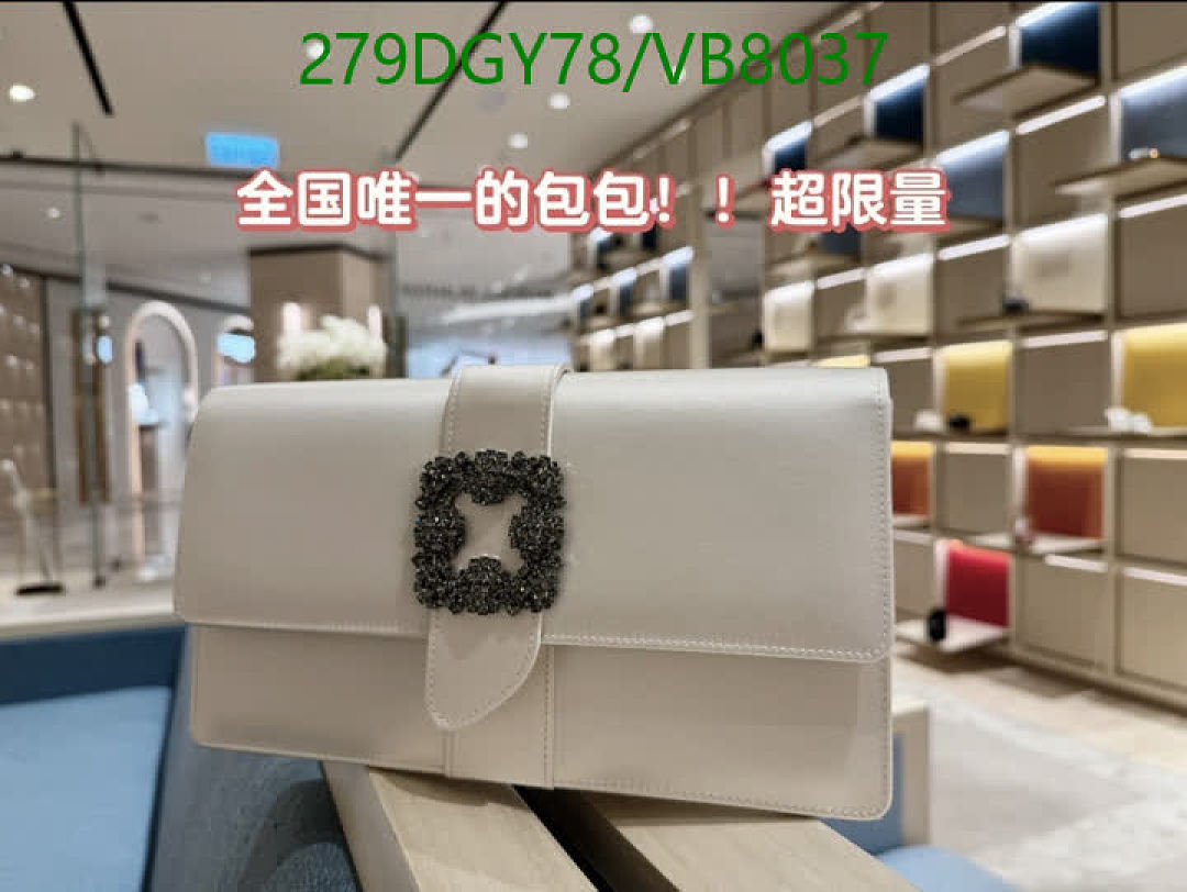 Manolo Blahnik-Bag-Mirror Quality Code: VB8037 $: 279USD