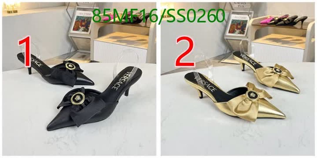 Versace-Women Shoes Code: SS0260 $: 85USD