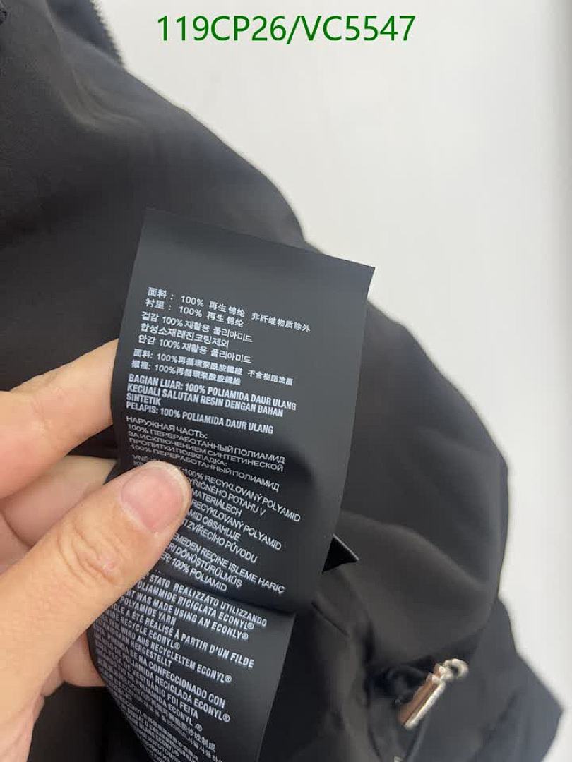 Prada-Clothing Code: VC5547 $: 119USD