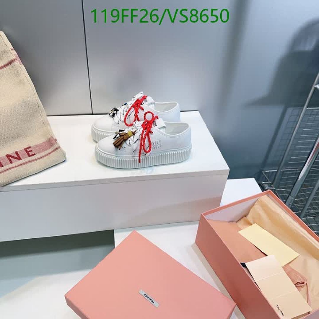 Miu Miu-Women Shoes Code: VS8650 $: 119USD