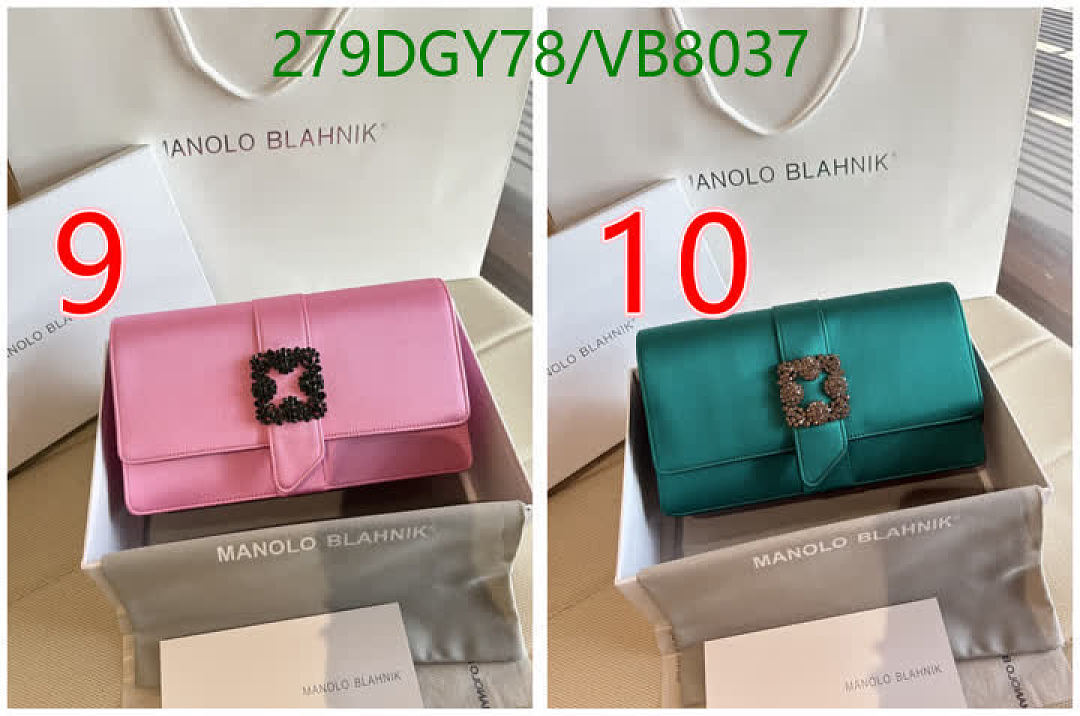 Manolo Blahnik-Bag-Mirror Quality Code: VB8037 $: 279USD
