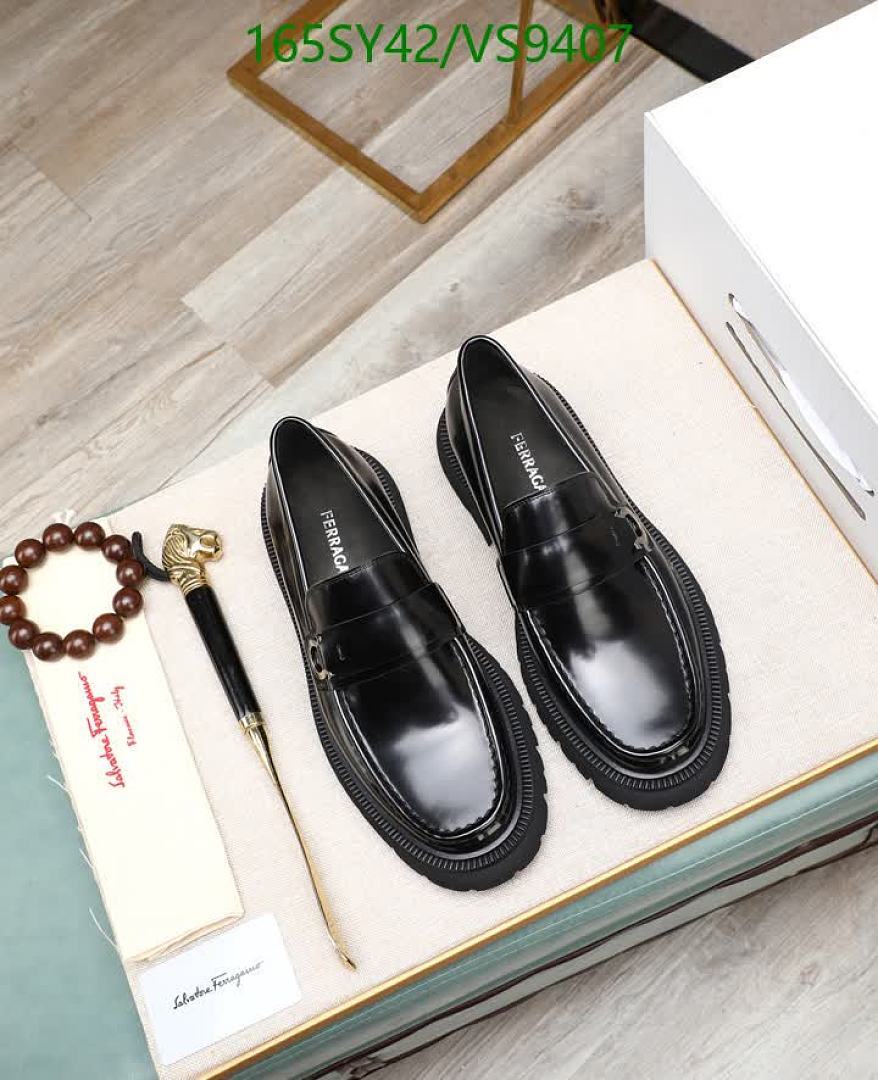Ferragamo-Men shoes Code: VS9407 $: 165USD