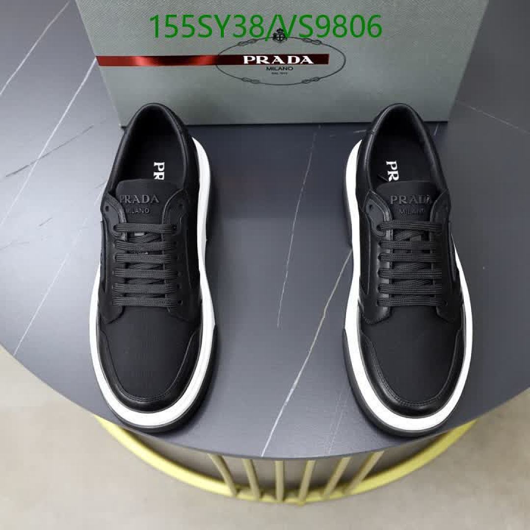 Prada-Men shoes Code: VS9806 $: 155USD