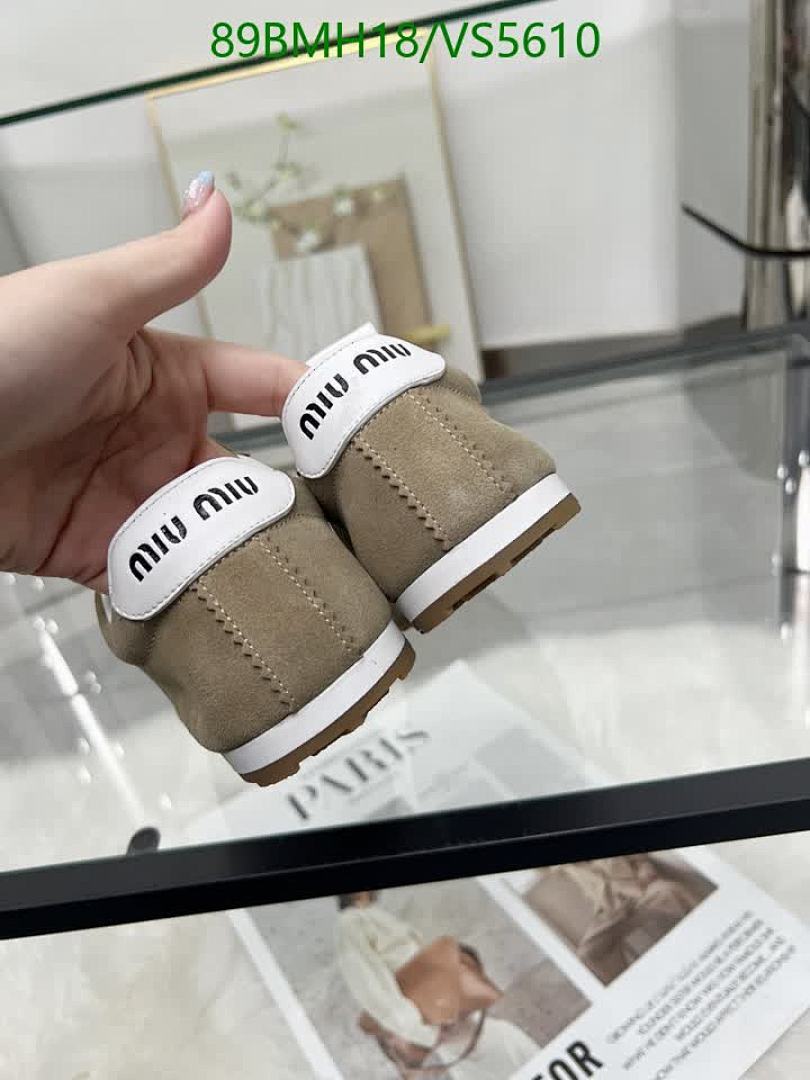 Miu Miu-Women Shoes Code: VS5610 $: 89USD