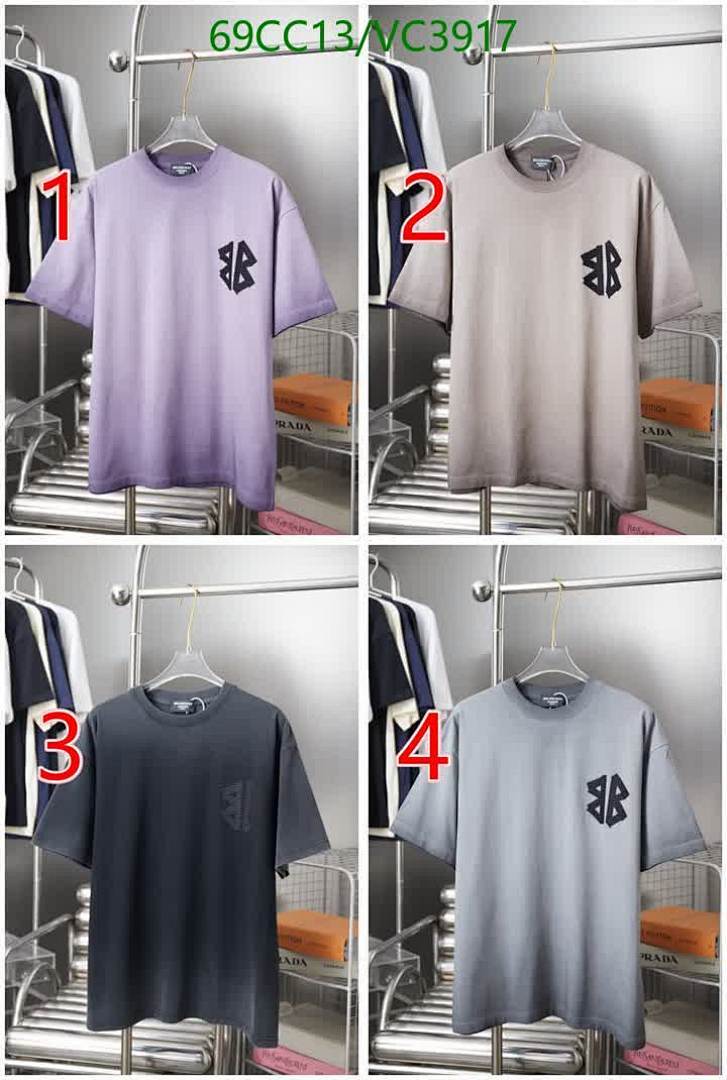 Balenciaga-Clothing Code: VC3917 $: 69USD