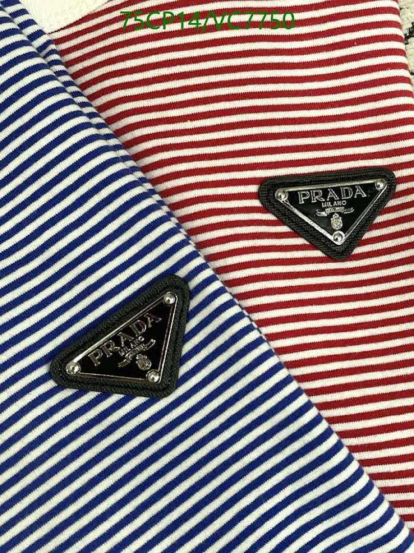 Prada-Clothing Code: VC7750 $: 75USD