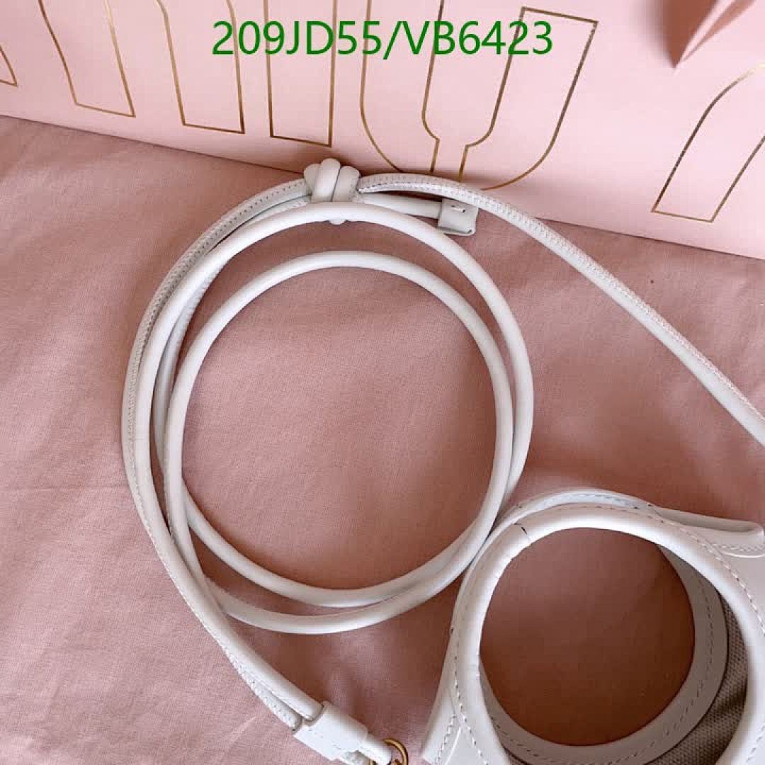 Miu Miu-Bag-Mirror Quality Code: VB6423 $: 209USD