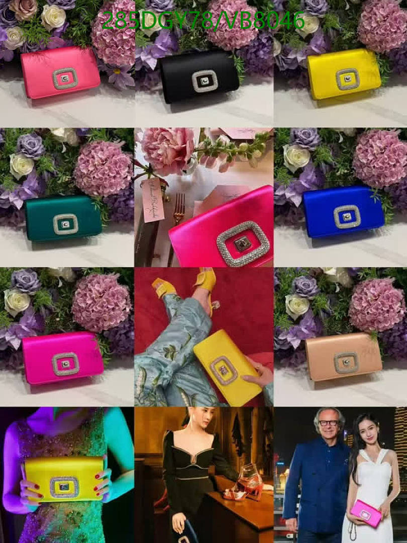 Roger Vivier-Bag-Mirror Quality Code: VB8046 $: 285USD