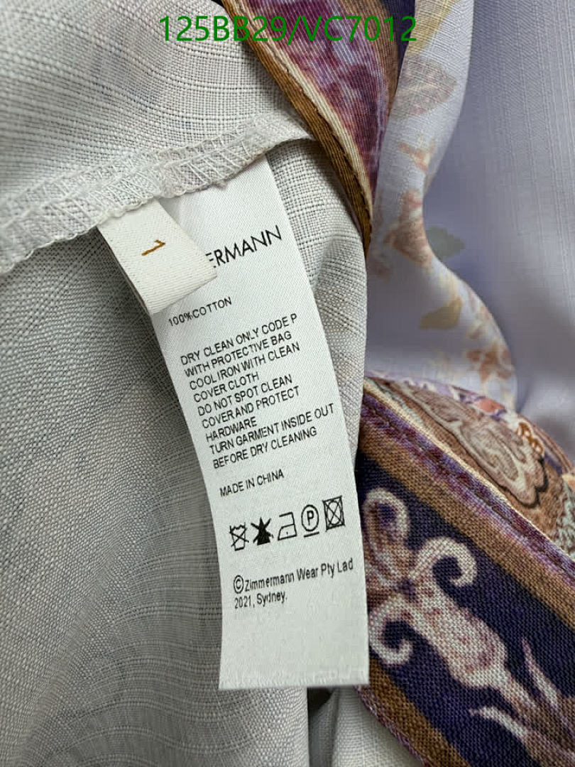 Zimmermann-Clothing Code: VC7012 $: 125USD