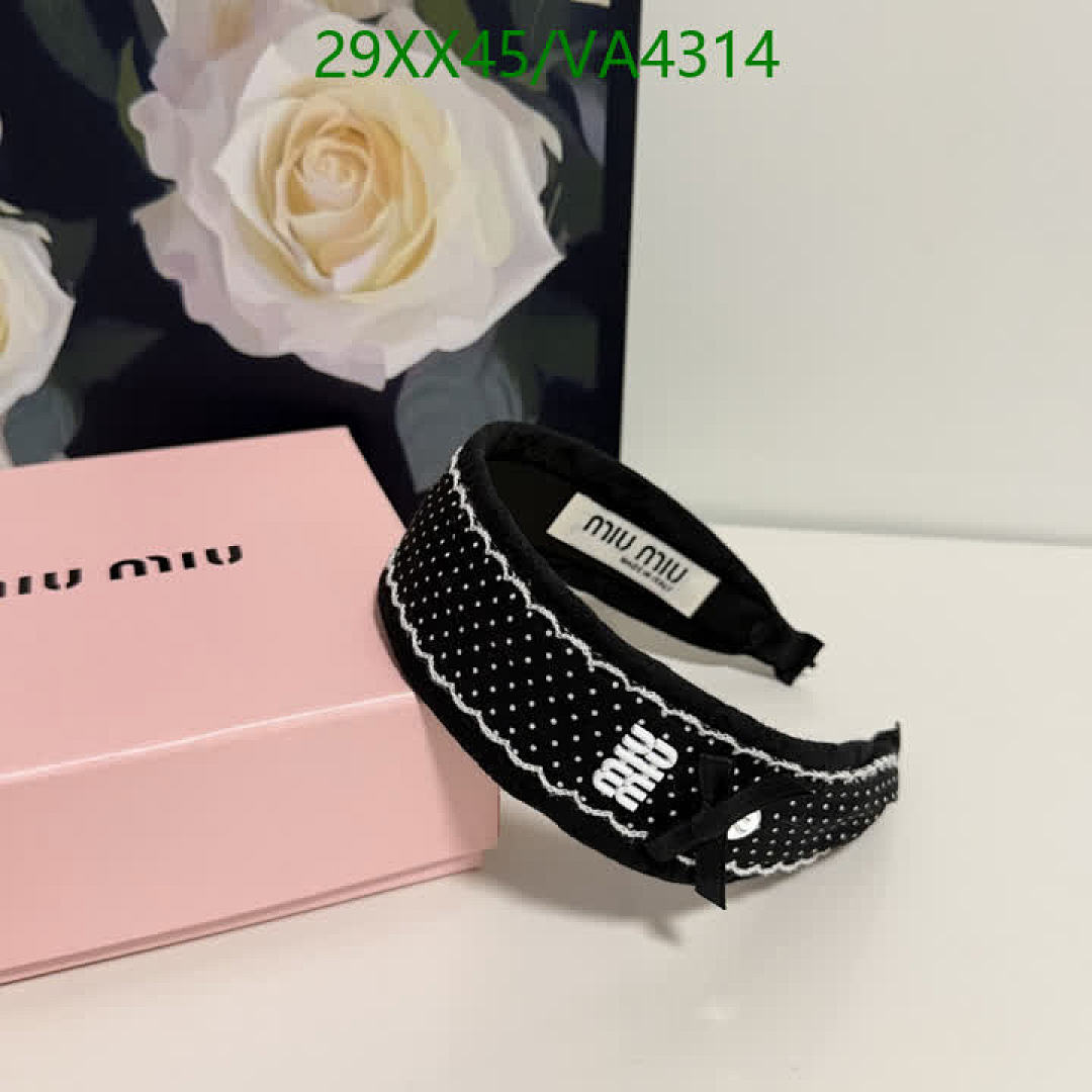 MIU MIU-Headband Code: VA4314 $: 29USD